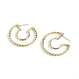 Whispers Gold Cool Hoop Earrings WN004553