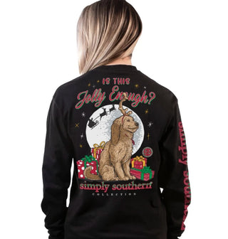 Jolly Dog Holiday Long Sleeve T-Shirt by Simply Southern