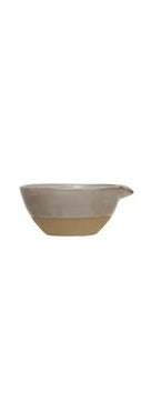 Stoneware Batter Bowls, Reactive Glaze