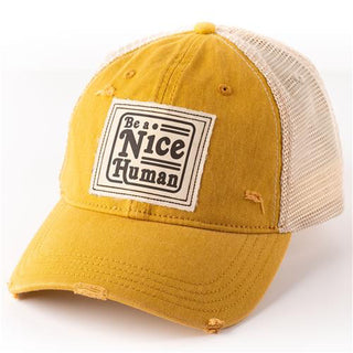 Be a Nice Human Trucker Hat
