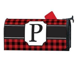 Buffalo Check Monogram Mail Wrap