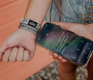 Zox Interactive Bible Verse Bracelet The Lord is my Shepherd
