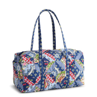 Vera Bradley Large Original Duffle Trellis Patchwork