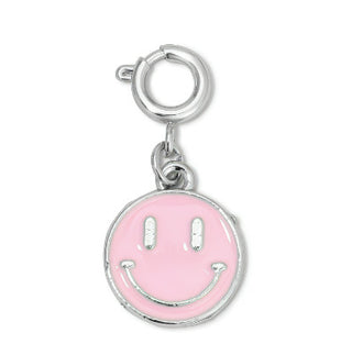 My Fun Colors Charm Pink Happy Face Silver