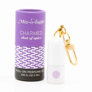 Mix-o-logie Mini Rollerball Perfume Keychain Charmed (Shot of Spice)