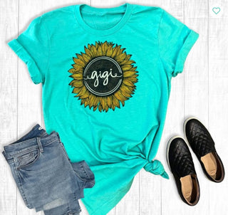 Gigi Sunflower Graphic T-Shirt