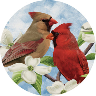 Nature Cardinal Pair Car Coaster CC78189