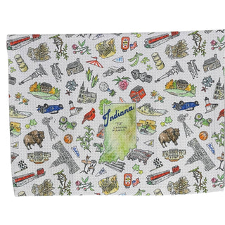 Wet It! Swedish Treasures Indiana Tea Towel