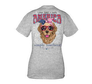 Simply Southern Land That I Love T-Shirt Youth