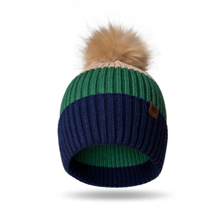 Britt’s Knits Kids Colorful Pom Hat