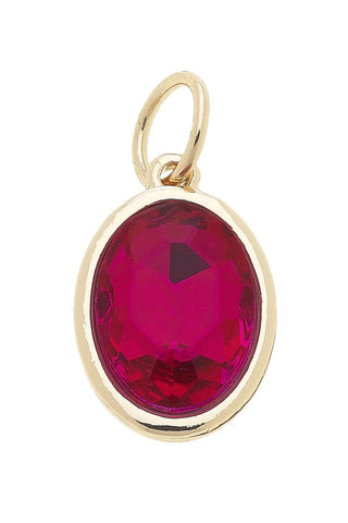 Canvas Style Charmed Birthstone Charm