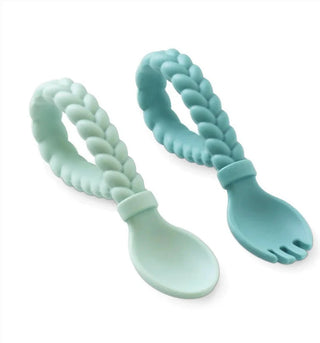 Itzy Ritzy Sweetie Spoon and Fork Set Mint