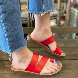 Corkys Just a Fling Sandal Red