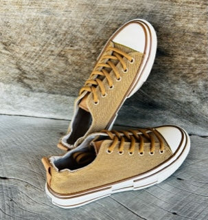Very G Driana Lace Up Tan