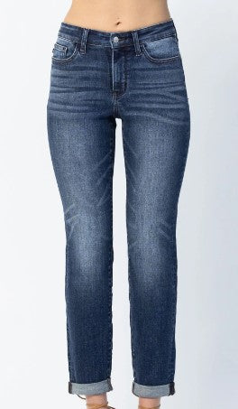 Judy Blue CORE Cuffed Slim Fit 82428