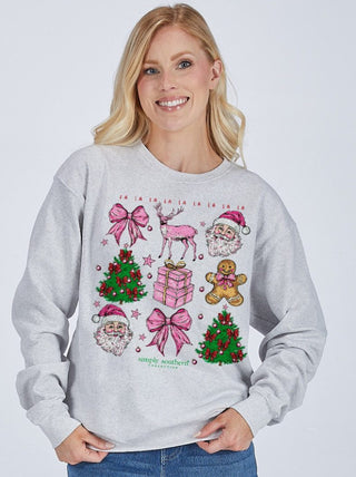 Simply Southern Crewneck Trees Flurry