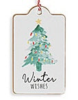 Winter Wishes Tag Ornament