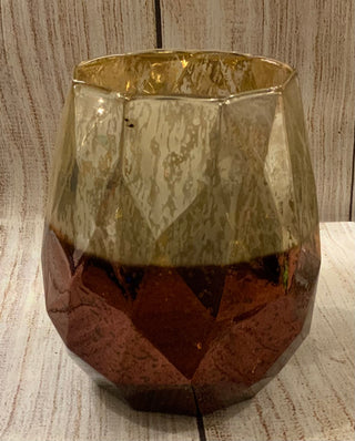 Glass Geo Shape Candleholder