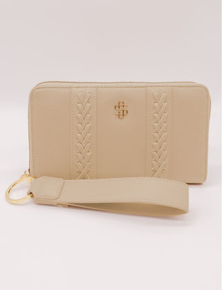 Simply Southern Leather Wallet Solid Ivory