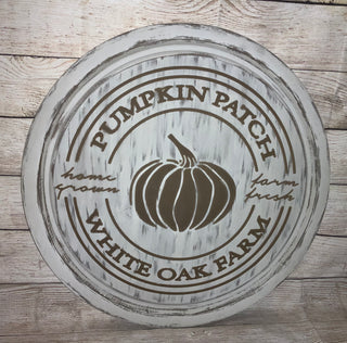 White Oak Farm Pumpkin Patch Sign