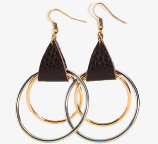 Howard’s Wild Spirit Circular Ring Earrings