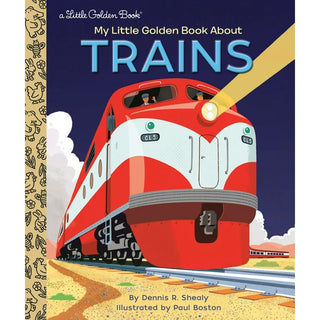 A Little Golden Book About Trains