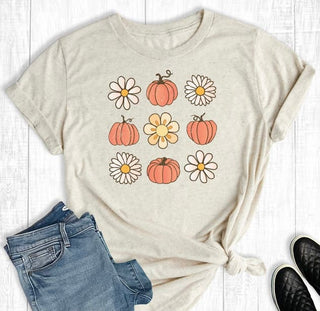 The Way Down South Retro Fall Pumpkin Flowers