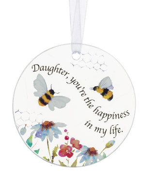 Daughter Glass Ornament