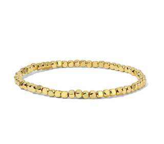 My Fun Colors Fashion Fortunes 3mm Gold Cube Bracelet Small