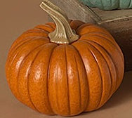 Resin Harvest Pumpkin Figurine