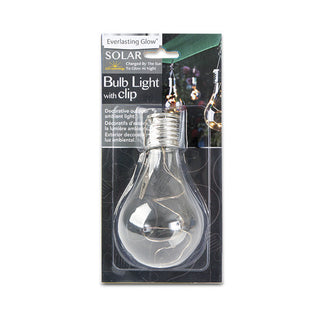 Solar Bulb Light with Clip