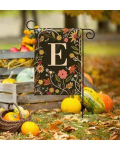 Gather & Be Grateful Monogram Garden Flag