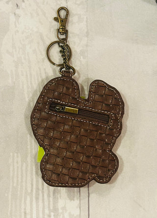 Chala 806 Key Fob/Coin Purse Hen with Chicks