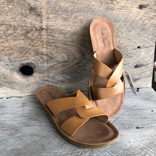 Charlie Paige Criss Cross Sandals