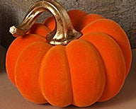 Resin & Felt Pumpkin