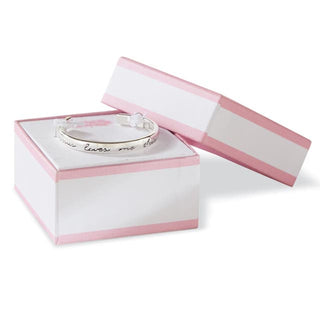 Mudpie Jesus Loves Me Cuff Bracelet