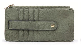 Jen & Co Saige Slim Wallet Olive WL1889