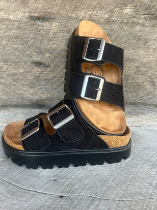 Very G Jazmin 2 Platform Sandals Black/Black