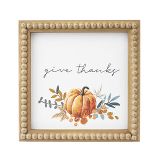 Pumpkin Beaded Wall Decor