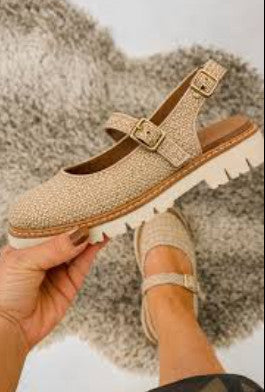 Corkys If You Say So Slip On Raffia