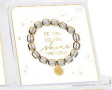 Coco & Carmen Be You Bracelet Clear