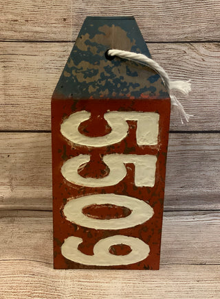 Wooden Buoy Decor