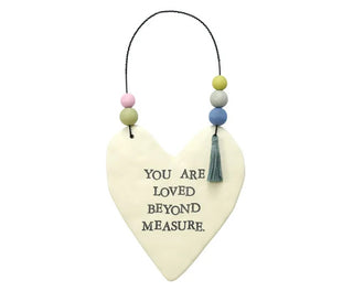 You Are Loved Hanging Heart