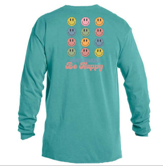 Jane Marie Kids Don't Worry Be Happy Long Sleeve Shirt