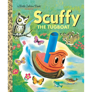 A Little Golden Book Scuffy the Tugboat
