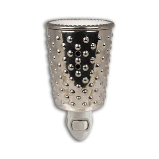 Silver Hobnail Fragrance Warmer