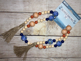 Nautical Beaded Garland 52” Style 2