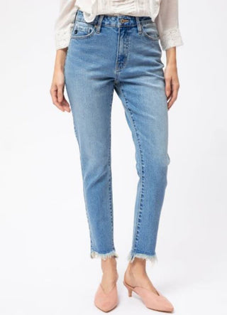 Kancan High-Rise Hem Detail Classic Skinny 7328m