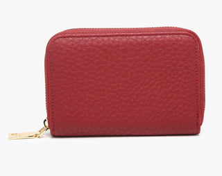Jen & Co Alessia Zip Around Wallet Merlot WL2593