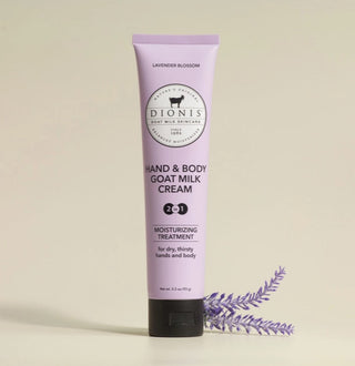 Dionis Goat Milk 3.3oz Hand & Body Cream Lavender Blossom